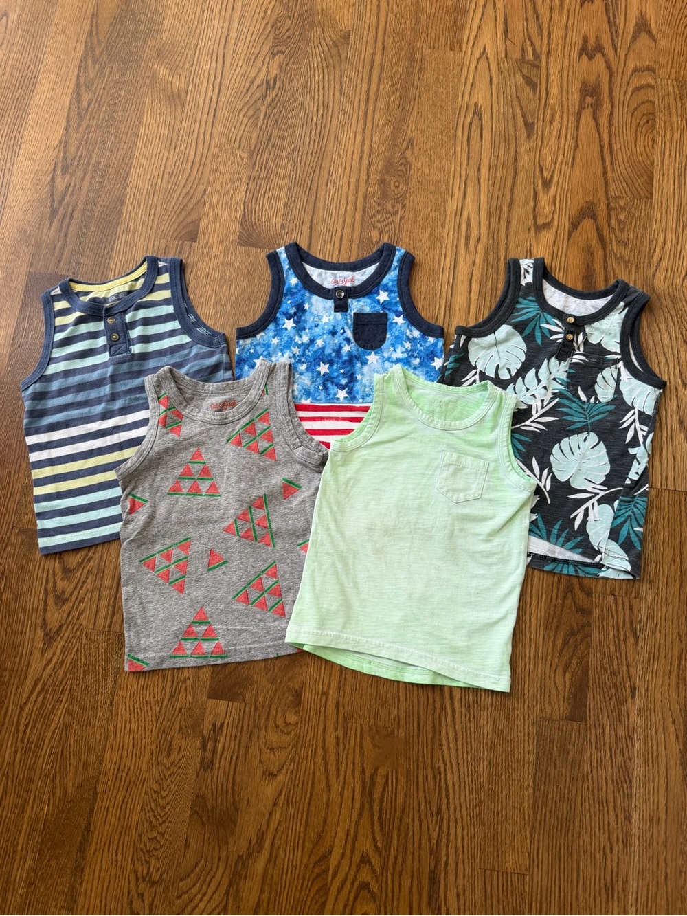 Cat & Jack Sleeveless Tank Top Bundle, size 2T